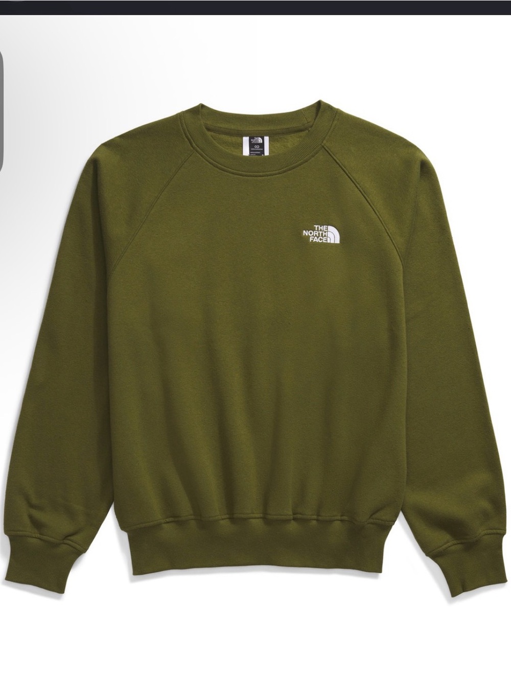 The North Face Olive Green Crewneck Sweatshirt